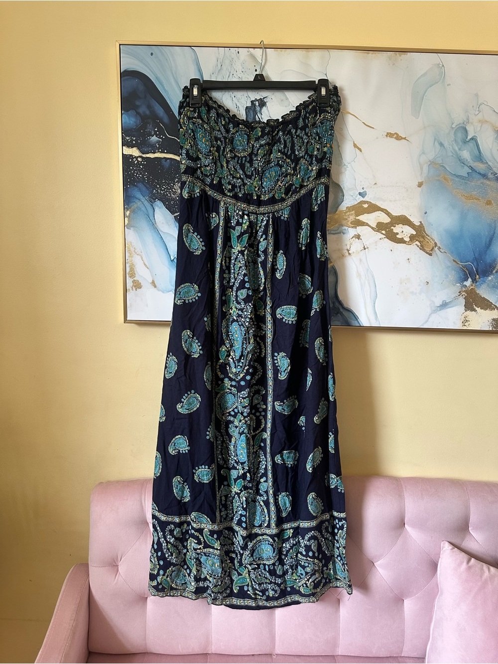 Strapless Maxi Dress